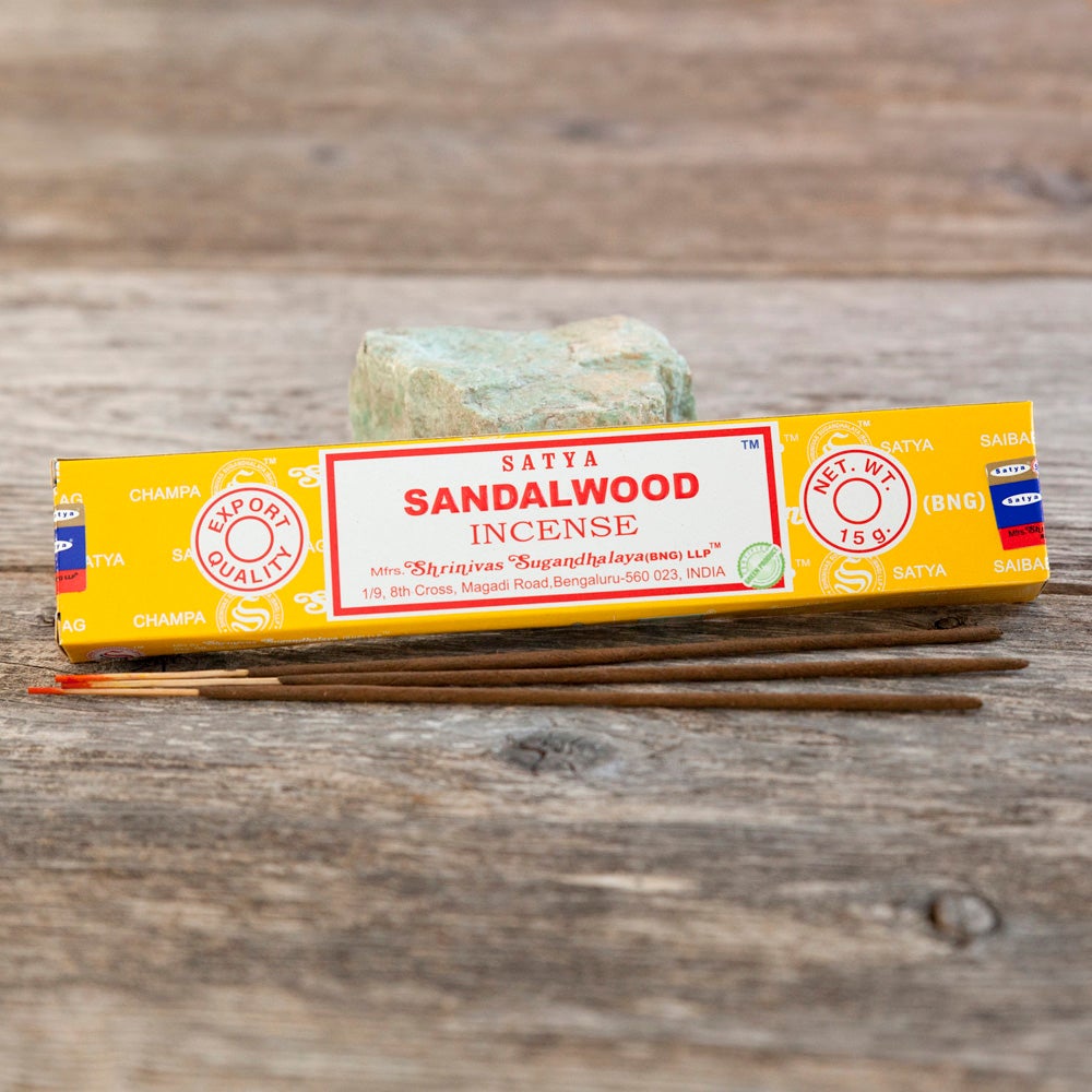 Satya Nag Champa Incense Sticks 15 grams - The Nature Bin