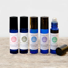 Load image into Gallery viewer, Crystal Infused All Natural Essential Oil Roller
