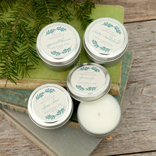 Load image into Gallery viewer, Winter Scents!!! Natural Soy Wax Candle Tins ~ 24 hour burn
