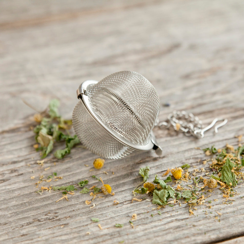 Stainless Steel Mesh Ball Tea Infuser - The Nature Bin