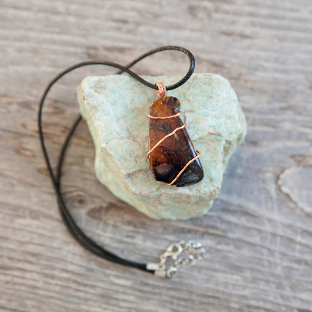 Handcrafted Agate Necklace from Gems by Jessie - The Nature Bin