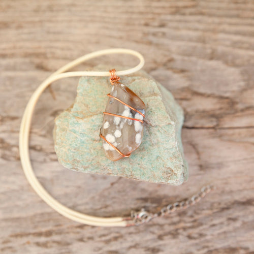 Handcrafted Agate Necklace from Gems by Jessie - The Nature Bin